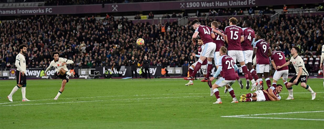 West Ham 3-2 Liverpool Slide