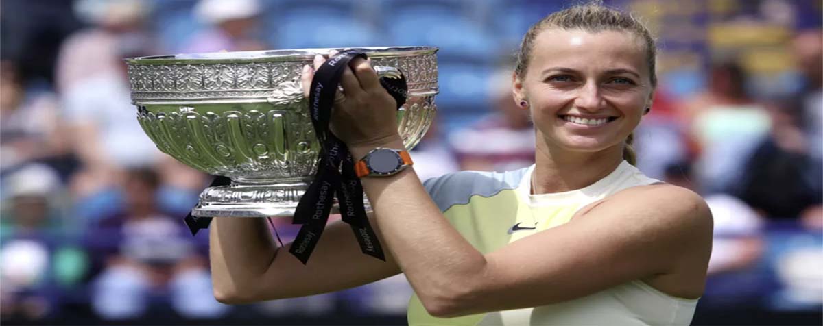 Petra Kvitova vô địch giải Eastbourne 2022