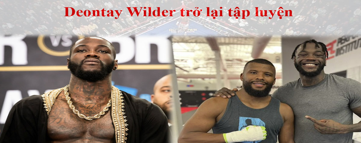 Deontay Wilder trở lại tập luyện