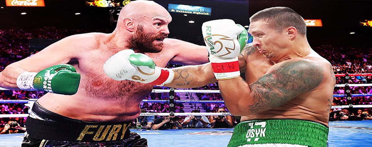 Tyson Fury và Oleksandr Usyk