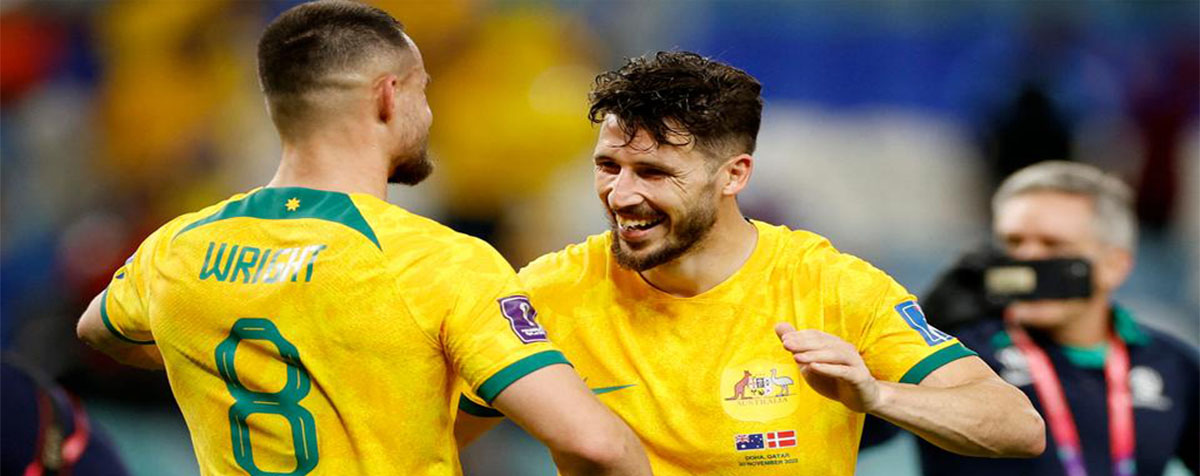 Mathew Leckie góp công lớn đưa Australia vào vòng 16 đội