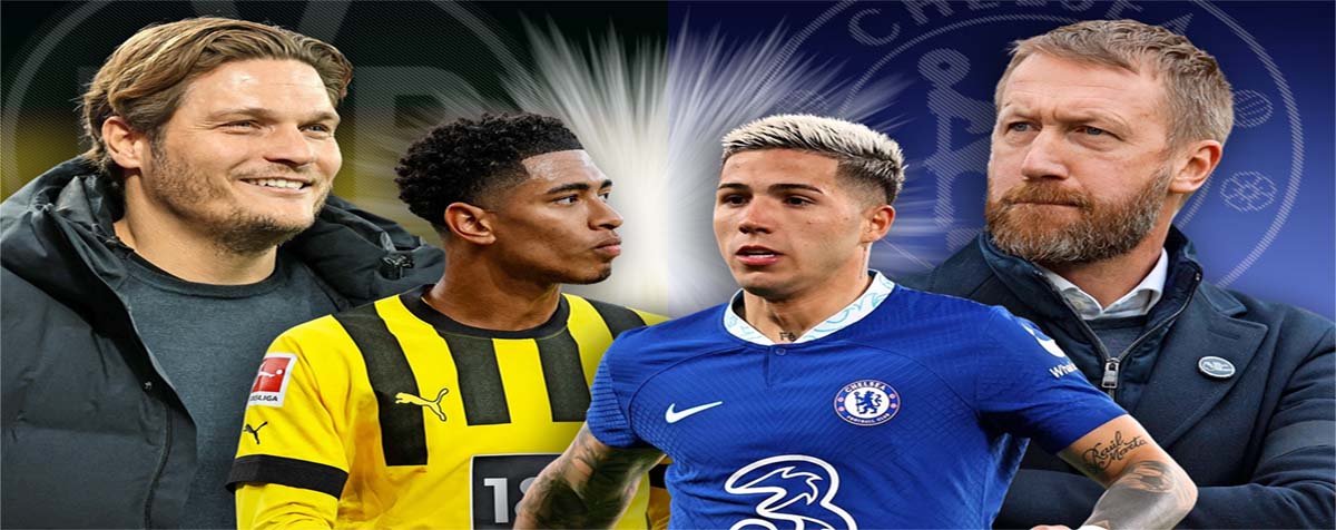 Borussia Dortmund so tài với Chelsea