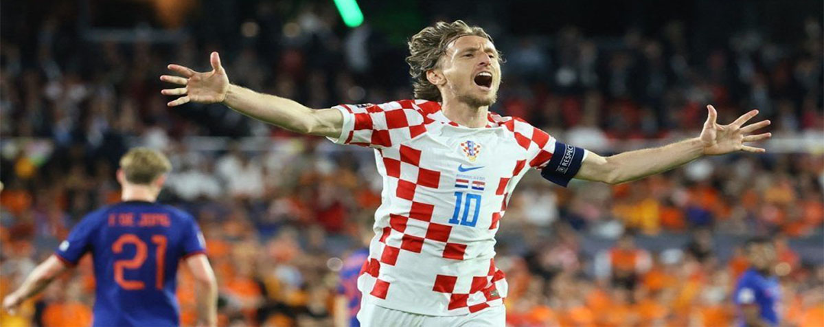 Luka Modric góp công lớn giúp tuyển Croatia vượt qua chủ nhà Hà Lan