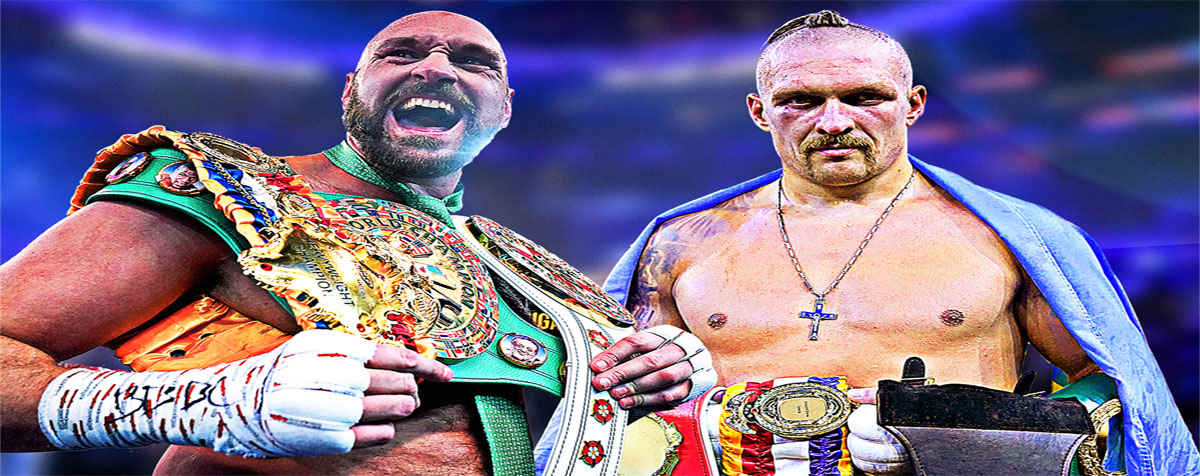 Tyson Fury và Oleksandr Usyk