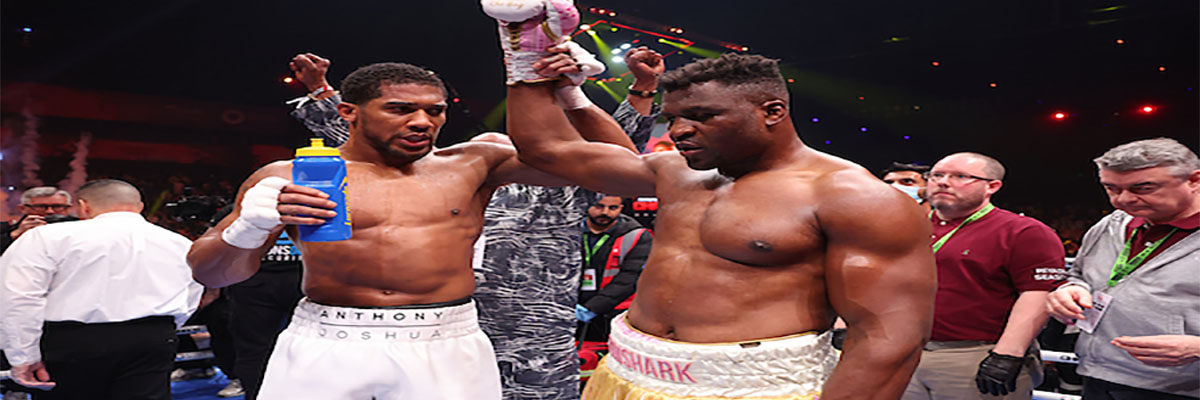 Anthony Joshua hạ gục Francis Ngannou 3 lần