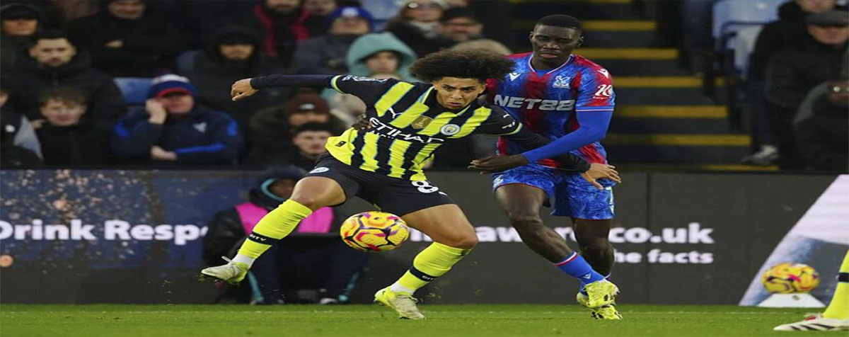 Selhurst Park chứng kiến Manchester City kéo dài 4 trận không thắng trên sân khách