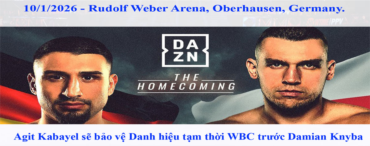 Agit Kabayel sẽ bảo vệ Danh hiệu WBC tạm thời