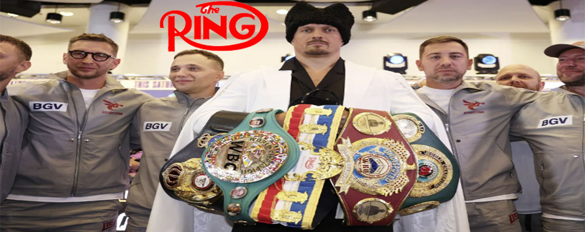 Usyk số 1 của The Ring 2025
