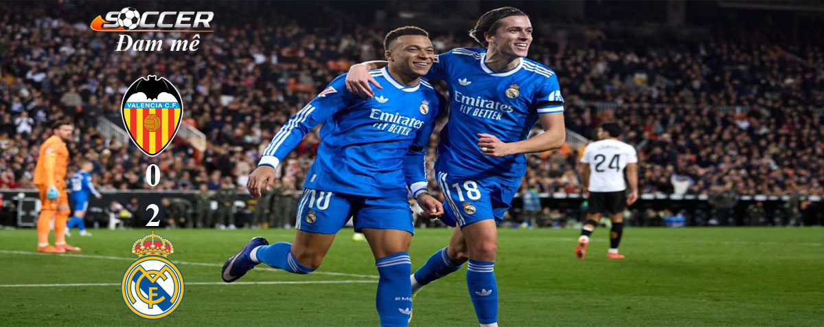 Valencia 0-2 Real Madrid