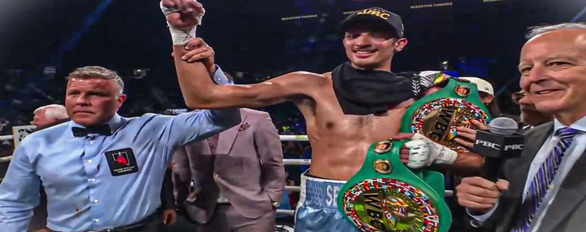 Sebastian Fundora hạ TKO Keith Thurman ở hiệp thứ 6