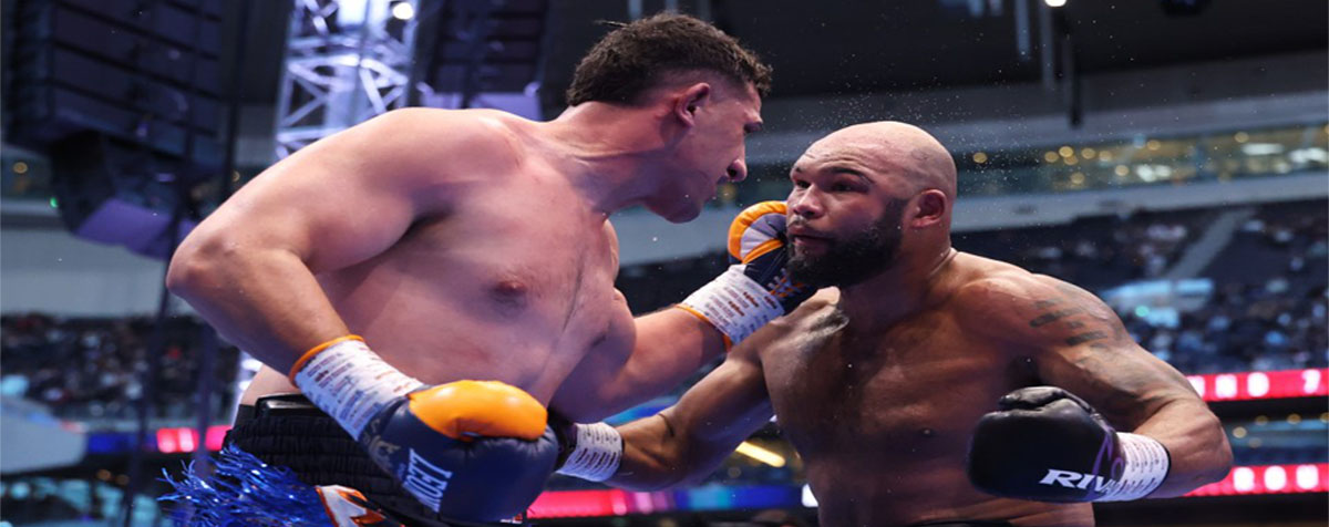 Justis Huni thắng điểm Frazer Clark