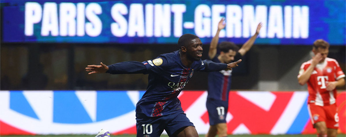 Ousmane Dembélé đưa PSG vào chung kết lần nữa