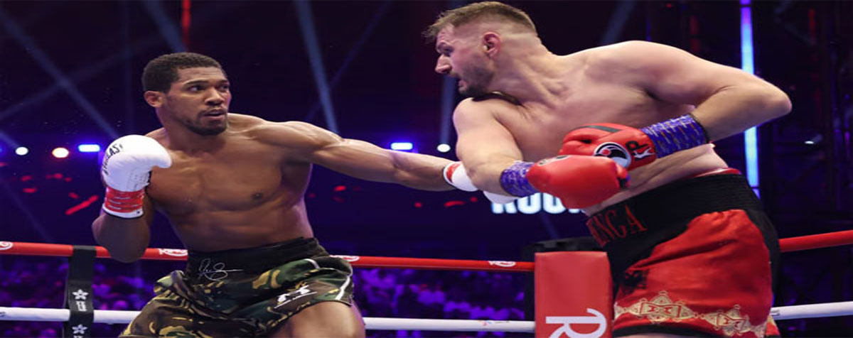 Anthony Joshua có màn trở lại ngoạn mục trước Prenga